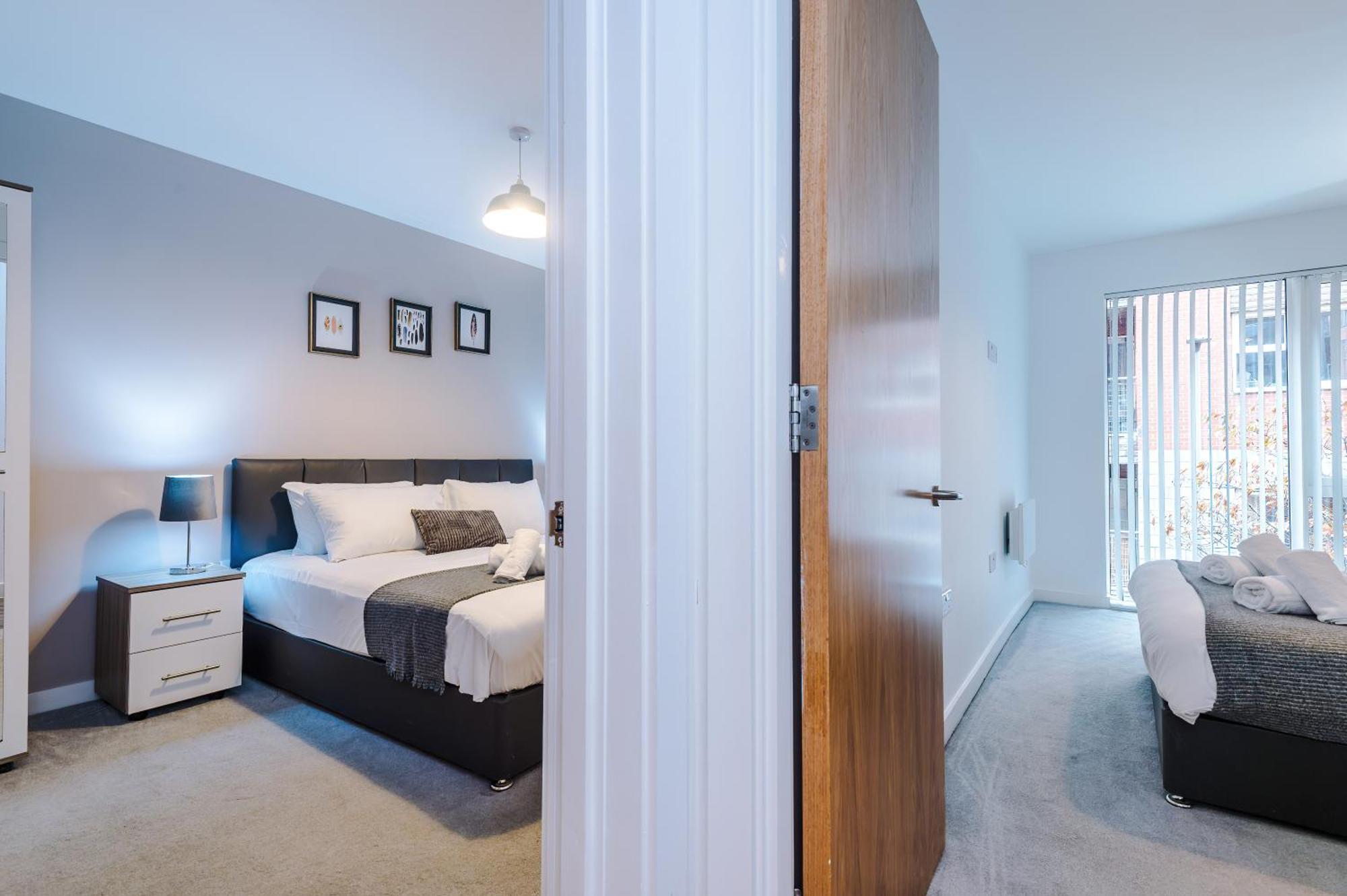 Hilltop Serviced Apartments- Northern Quarter Manchester Oda fotoğraf