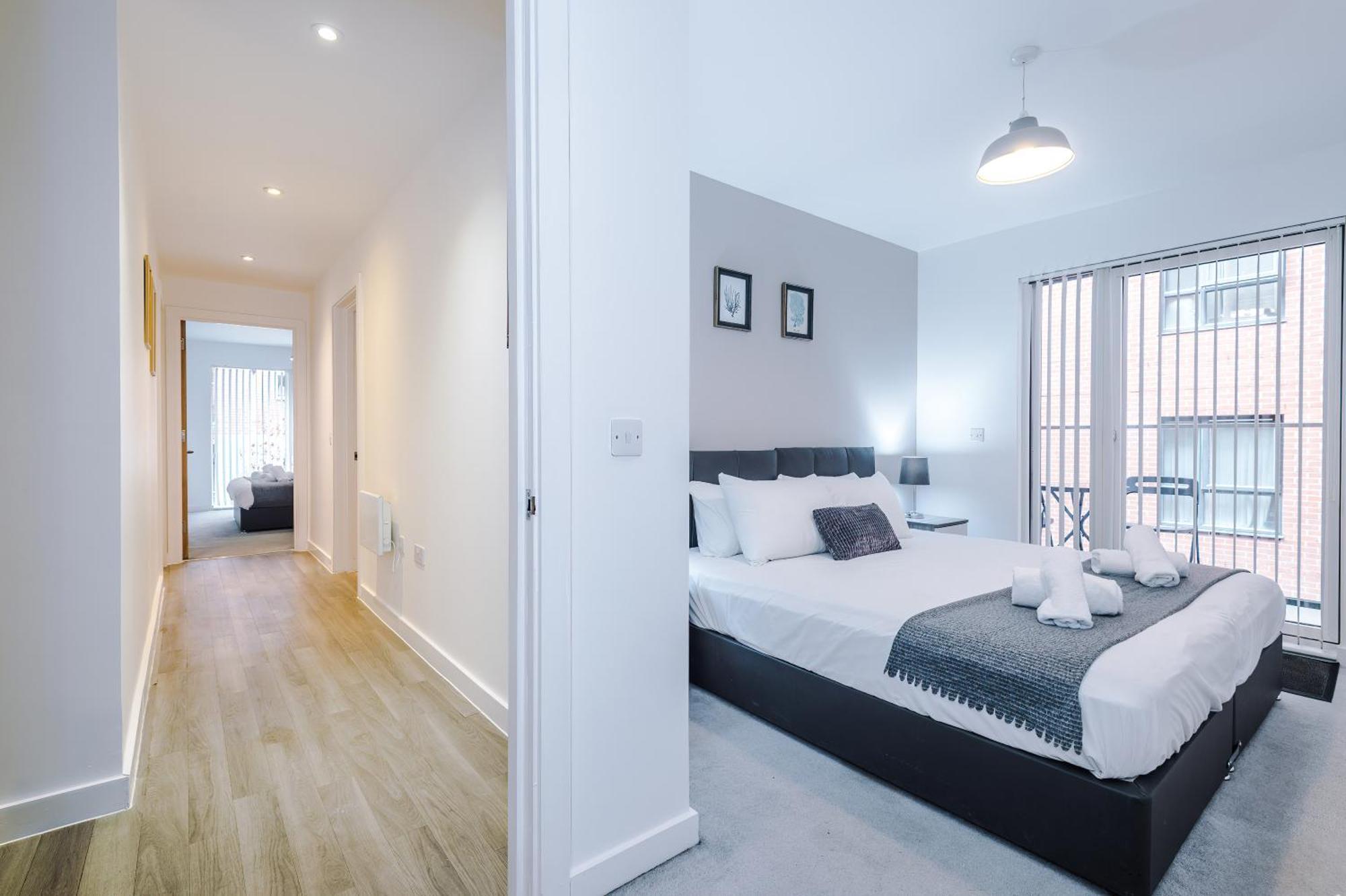 Hilltop Serviced Apartments- Northern Quarter Manchester Oda fotoğraf